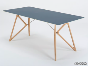 TINK - Rectangular linoleum dining table _ GAZZDA