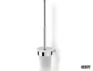 CANARIE - Wall-mounted glass toilet brush _ GEDY