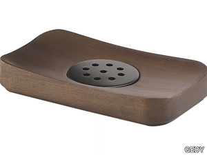 DAFNE - Countertop bamboo soap dish _ GEDY