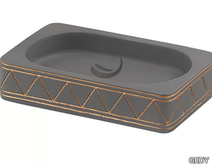 CALIPSO - Countertop cement soap dish _ GEDY