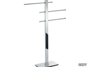 BRIDGE - Standing metal towel rack _ GEDY