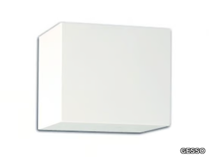 CUBE UP - Plaster wall light _ GESSO