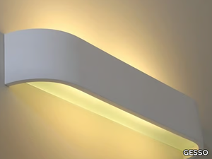 CURVE - Plaster wall light _ GESSO
