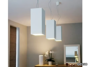 MIO - Plaster pendant lamp _ GESSO