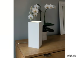 MODENA - Plaster table lamp _ GESSO