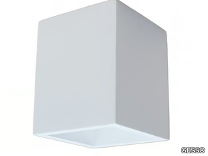 QUADRA - Plaster ceiling light _ GESSO