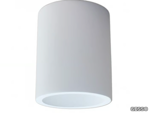 TUBE - Plaster ceiling light _ GESSO