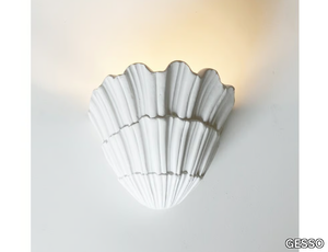 COQUILLAGE 36 - Plaster wall light _ GESSO