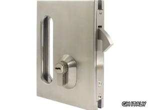 SL01N - Stainless steel glass door lock _ GH ITALY