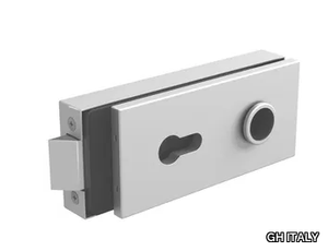 GL07B - Metal glass door lock _ GH ITALY