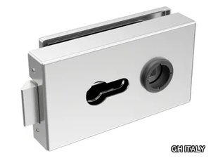 GL08B - Aluminium glass door lock _ GH ITALY