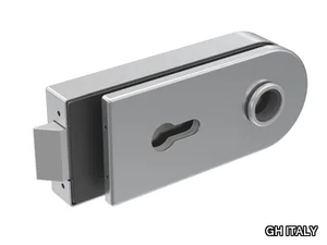 GL01N - Aluminium glass door lock _ GH ITALY