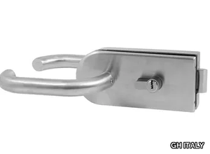 GL03 - Stainless steel glass door lock _ GH ITALY