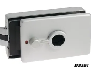 LK08E - Aluminium glass door lock _ GH ITALY