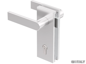 SERIE GLV03 - Magnetic Anodized aluminium glass door lock _ GH ITALY