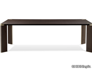 OTTANTA - Rectangular oak dining table _ GHIDINI1961