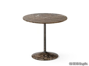ARNOLD - Round marble coffee table _ GHIDINI1961