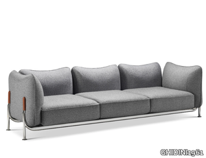 TASCA - 3 seater metal sofa with metal structure _ GHIDINI1961