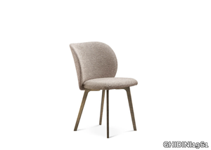 HILLARY - Upholstered chair with brass structure _ GHIDINI1961