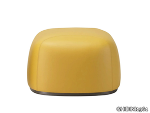 SWEET - Square leather pouf _ GHIDINI1961