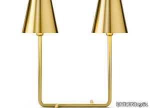 BIO - Satin brass table lamp _ GHIDINI1961