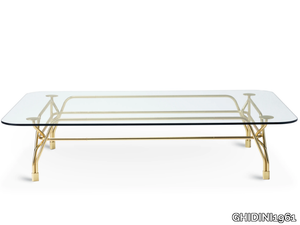 BOTANY - Rectangular crystal coffee table _ GHIDINI1961