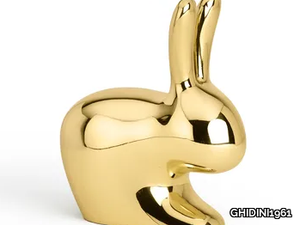 RABBIT - Brass doorstop _ GHIDINI1961