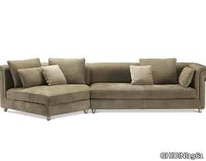 PORTOFINO - Curved 4 seater leather sofa _ GHIDINI1961