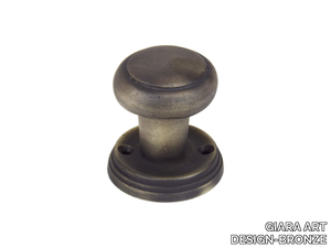 OVALE - Bronze door knob _ GIARA ART DESIGN-BRONZE