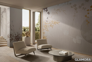 DOLORES - Wallpaper with floral pattern _ GLAMORA