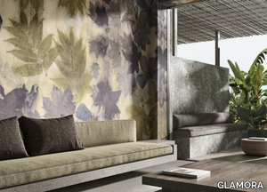 FOLIA - Wallpaper with floral pattern _ GLAMORA