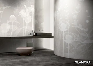 BLANCHE - GlamFusion™ wallpaper with floral pattern _ GLAMORA