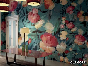 DUENDE - Wallpaper with floral pattern _ GLAMORA