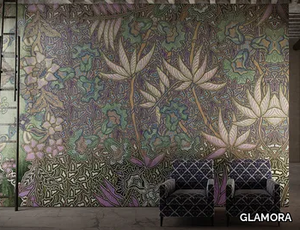 LIBECCIO - Wallpaper with floral pattern _ GLAMORA