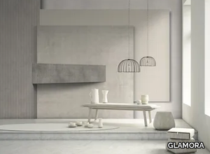 SHELTER - Concrete effect wallpaper _ GLAMORA