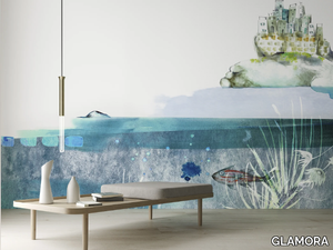 OVER AND UNDER THE SEA - Motif wallpaper _ GLAMORA