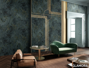 LAVISH - Marble effect wallpaper _ GLAMORA