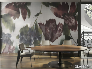 RICORDI - Wallpaper with floral pattern _ GLAMORA