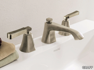 FINEZZA - 3 hole countertop washbasin mixer _ GRAFF