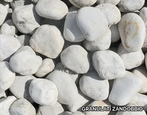 QUARZO BIANCO - Natural stone decorative pebbles _ GRANULATI ZANDOBBIO