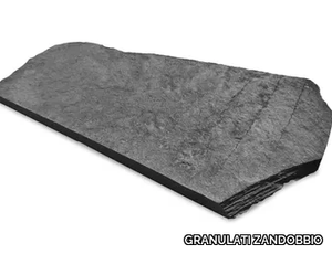 ARDESIA NERA ITALIANA - Natural stone outdoor floor tiles _ GRANULATI ZANDOBBIO