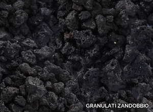 LAPILLO NERO - Natural stone decorative chipping _ GRANULATI ZANDOBBIO