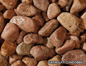 PORFIDO ARANCIONE - Marble decorative pebbles _ GRANULATI ZANDOBBIO