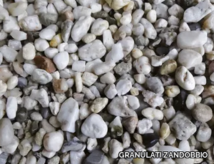 WHITE QUARTZ - Natural stone decorative pebbles _ GRANULATI ZANDOBBIO