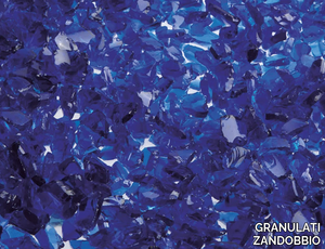 VETRO BLU - Glass decorative chipping _ GRANULATI ZANDOBBIO