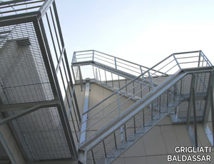 Safety stairs - Fire escape staircase _ GRIGLIATI BALDASSAR