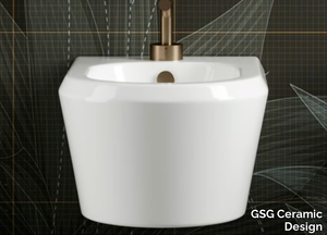 CRUISE - Wall-hung ceramic bidet _ GSG Ceramic Design