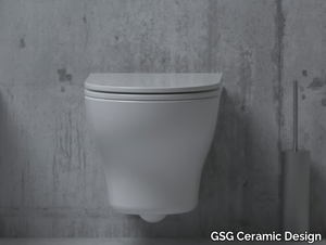 SPEED - Wall-hung ceramic toilet _ GSG Ceramic Design