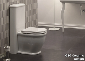 TIME - Close coupled ceramic toilet _ GSG Ceramic Design