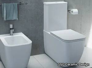 BRIO - Close coupled ceramic toilet _ GSG Ceramic Design